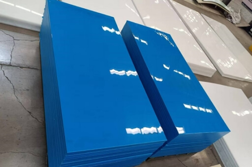 blue HDPE Sheets
