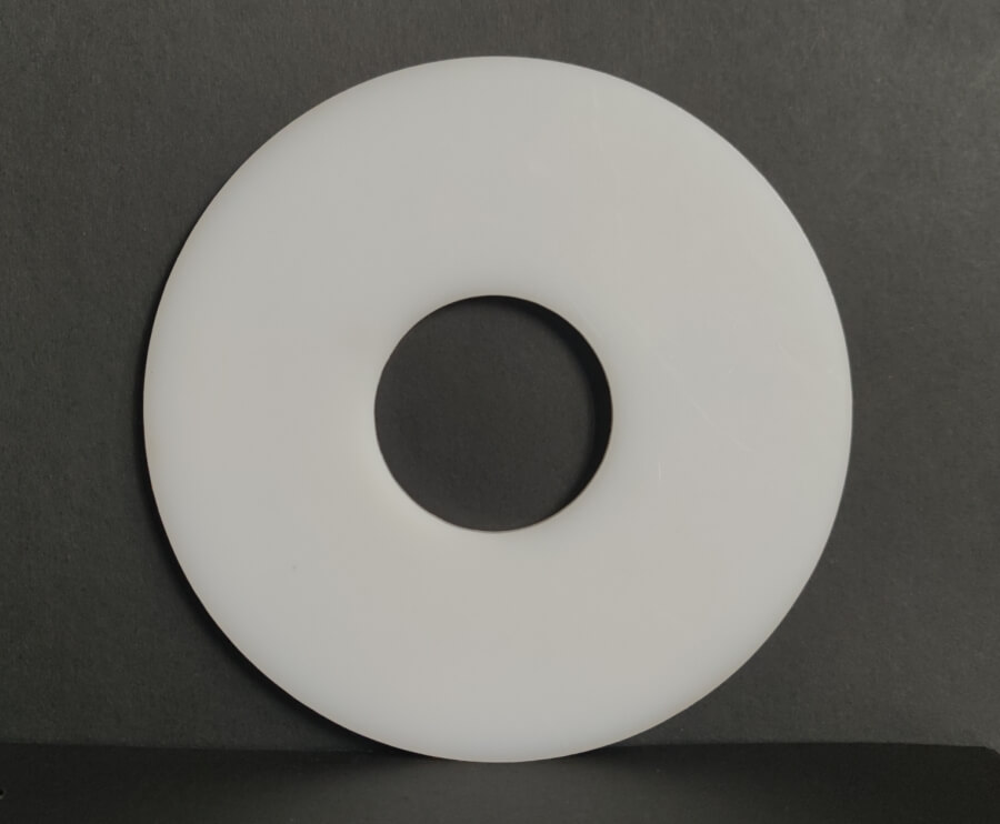 UHMW plastic gasket for flange sealing