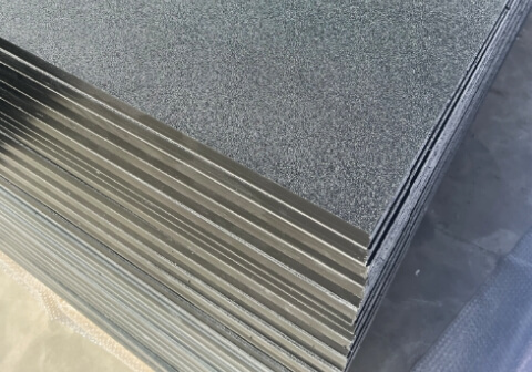 Black textured HDPE sheets for USA customer