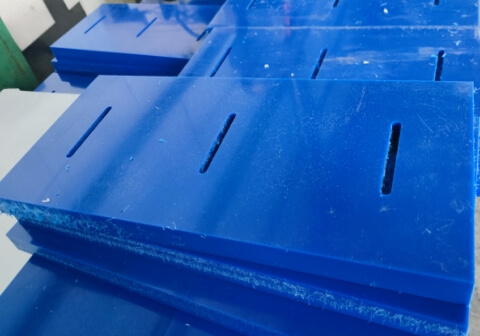 Custom cut and machined HDPE sheets for customers in Indonesia