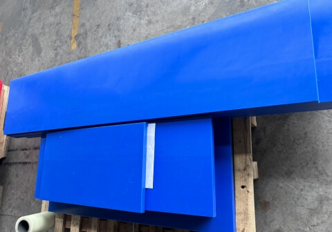 HDPE sheets cut to size for customer in Australia