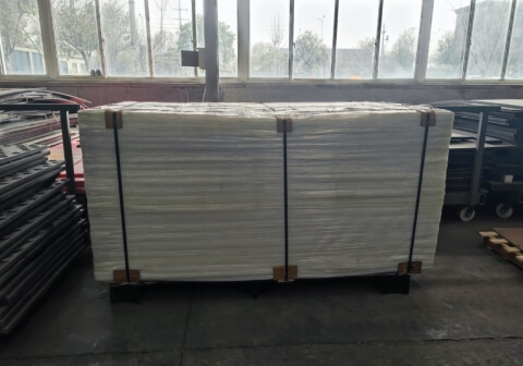 White HDPE sheets bulk order for UK customer