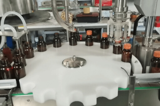 UHMW Sprockets for pharmaceutical bottle filling machine