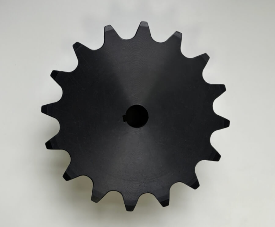 Plastic star wheel for filling and packaging machines